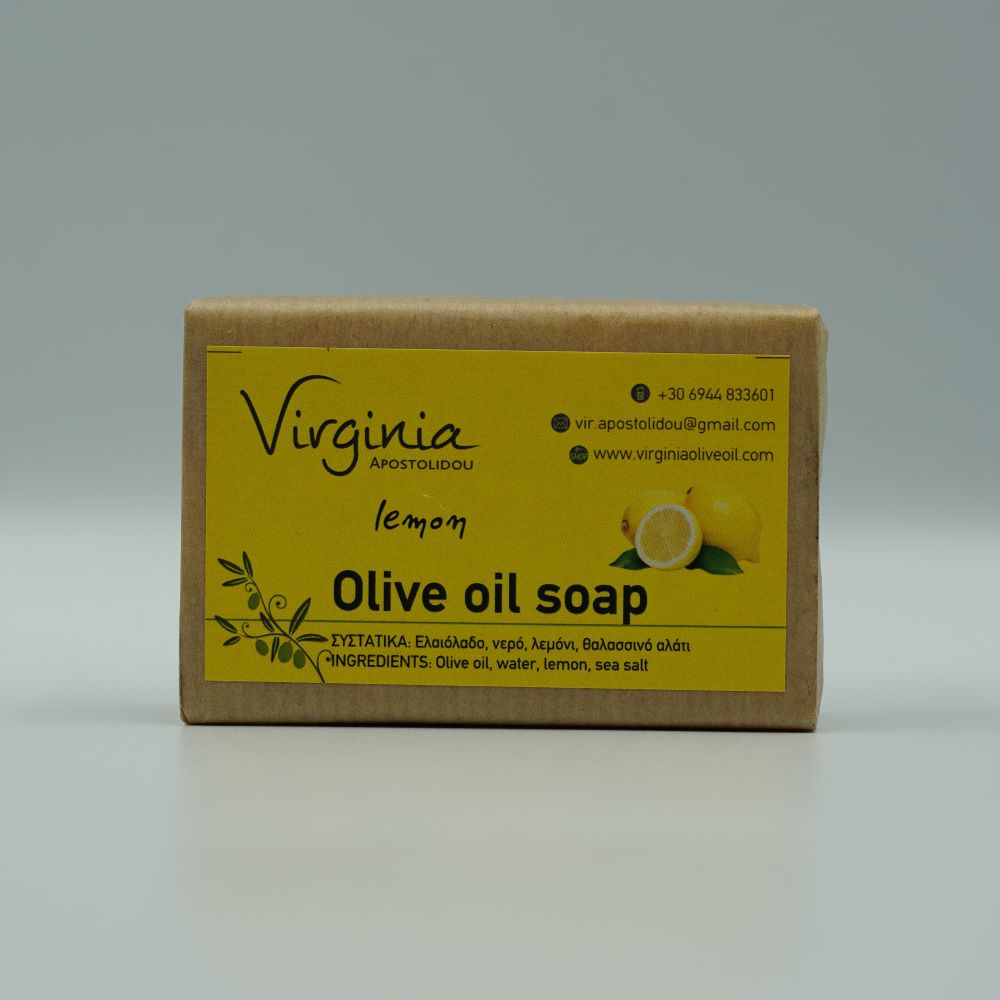 olive oil soap lemon